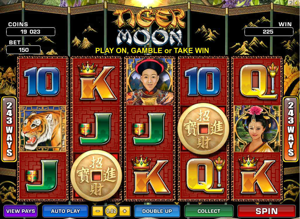 Видео-слоты «Tiger Moon» в казино Play Fortuna